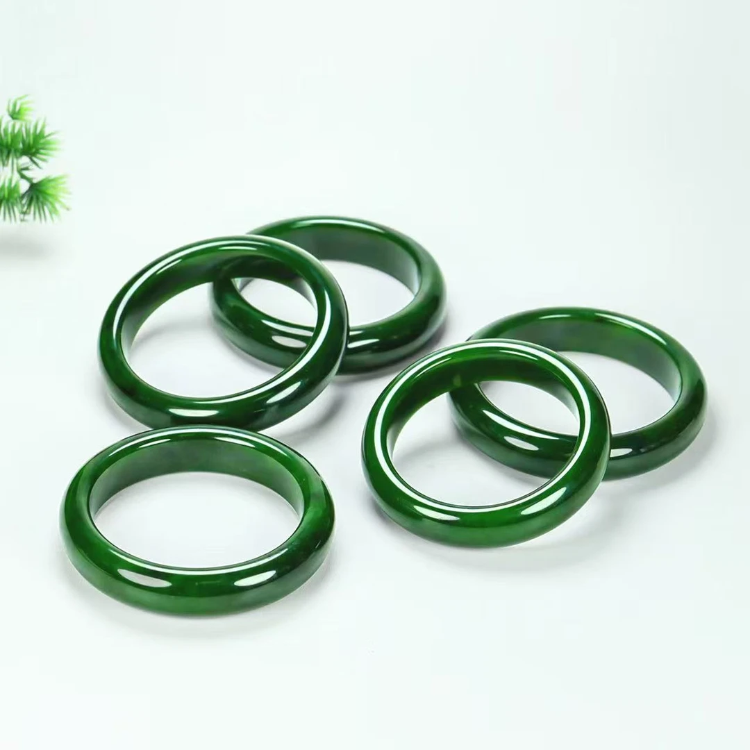 和田玉碧玉手镯SZ126多样性发其一拆标不退不换