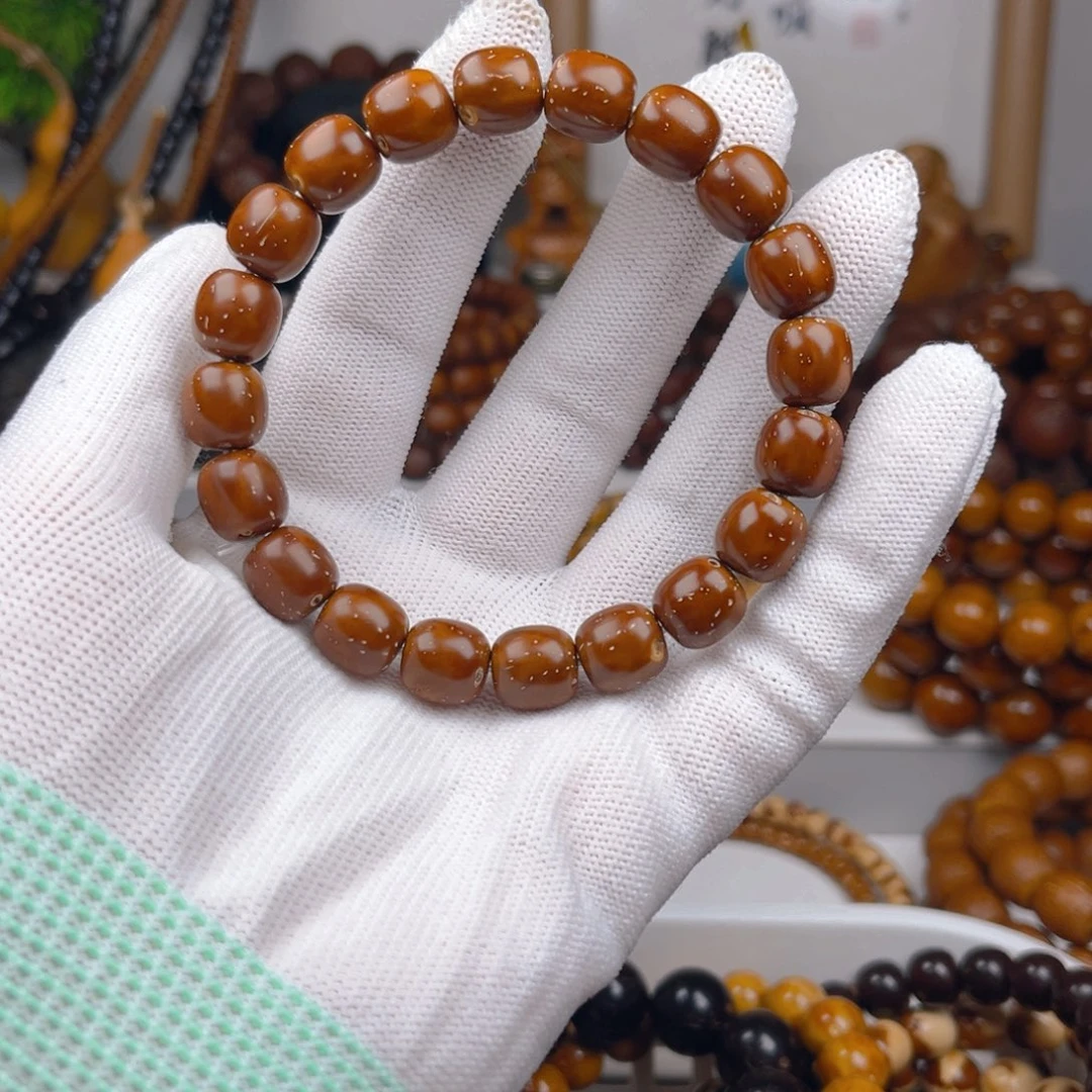 手串紫金鼠紫金鼠老型10半实心