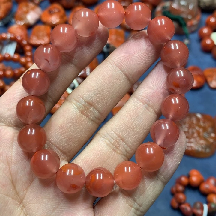 手串未镶嵌南红玛瑙11m m