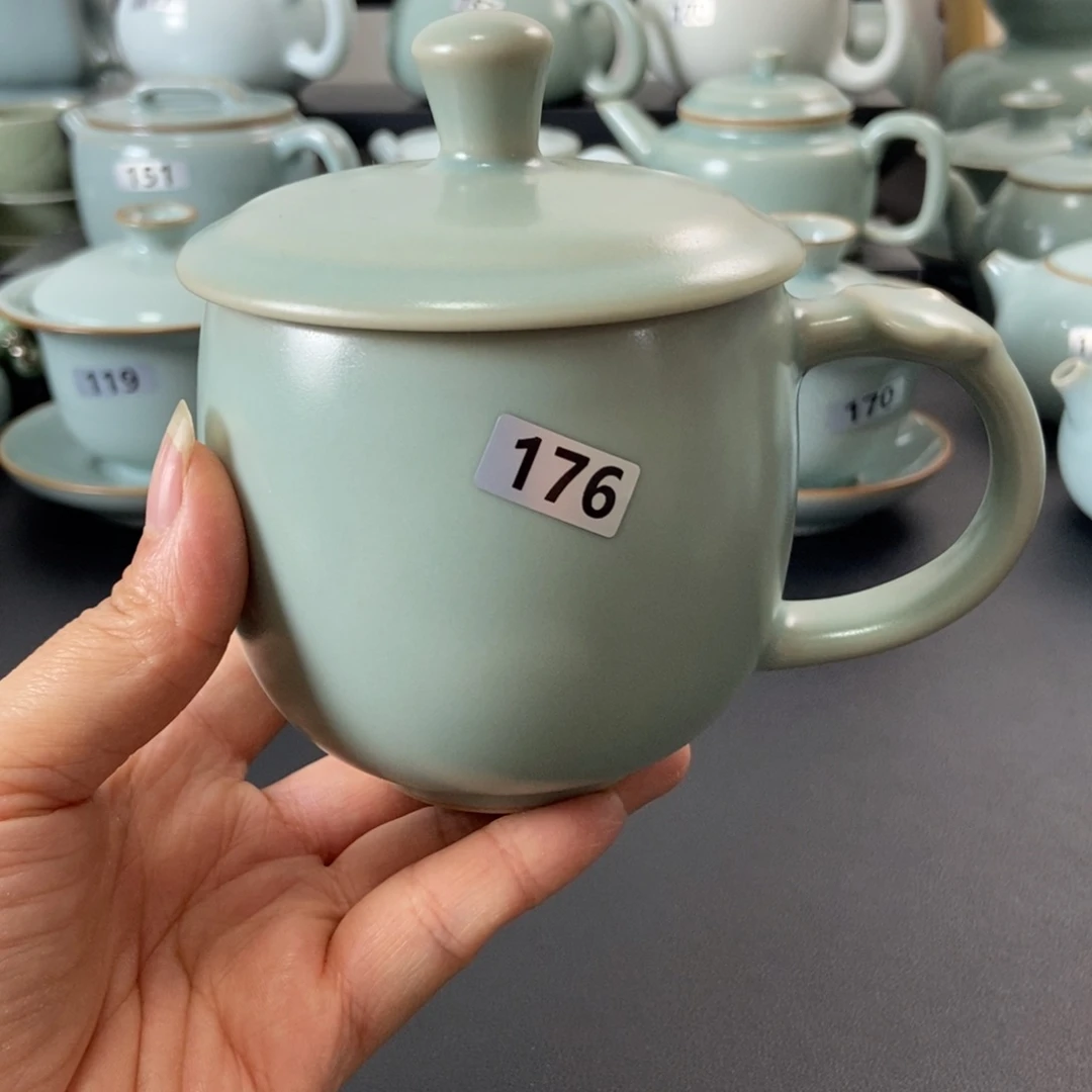 壶一级品仿古釉办公杯