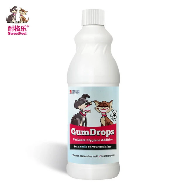 英国耐格乐清洁牙齿猫狗通用洁齿水稀释兑水饮用500ml