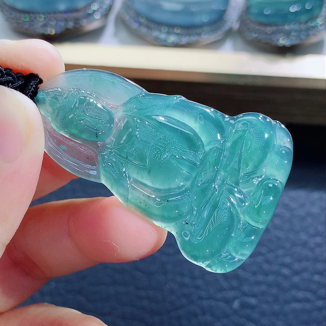 未镶嵌挂件翡翠翡翠