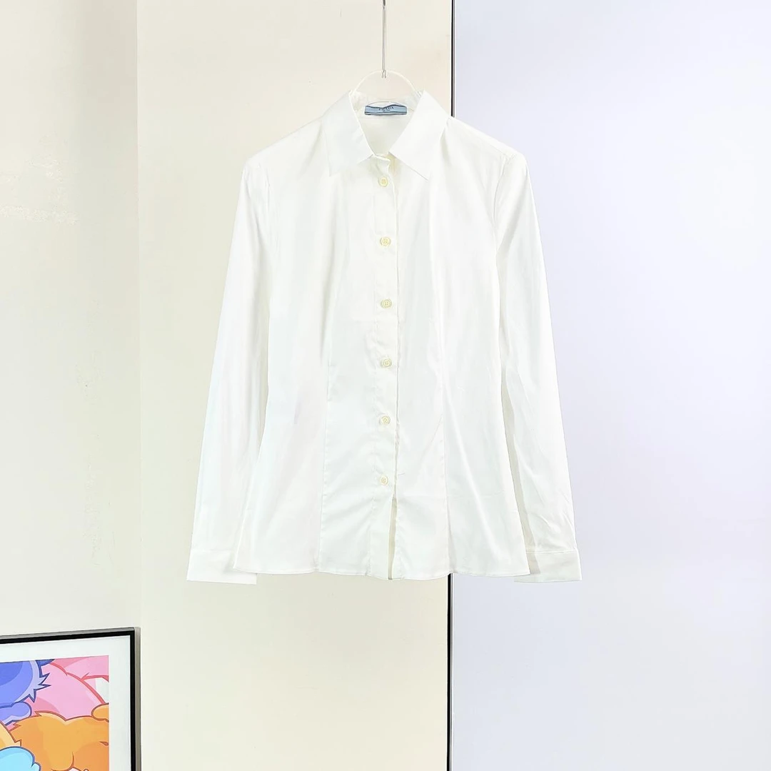95新/Prada/普拉达/衬衫/36码/Xspa9024