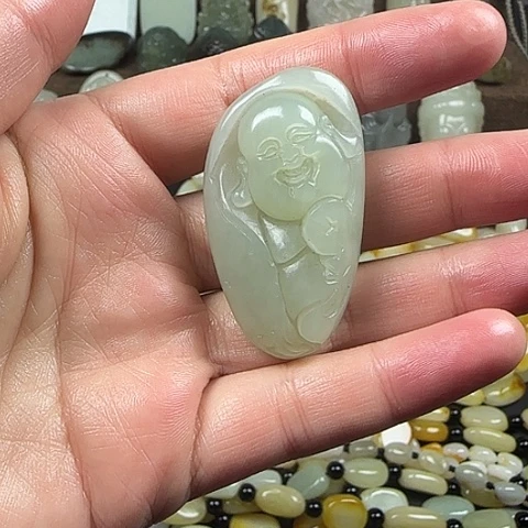 吊坠(不含链)未镶嵌和田玉