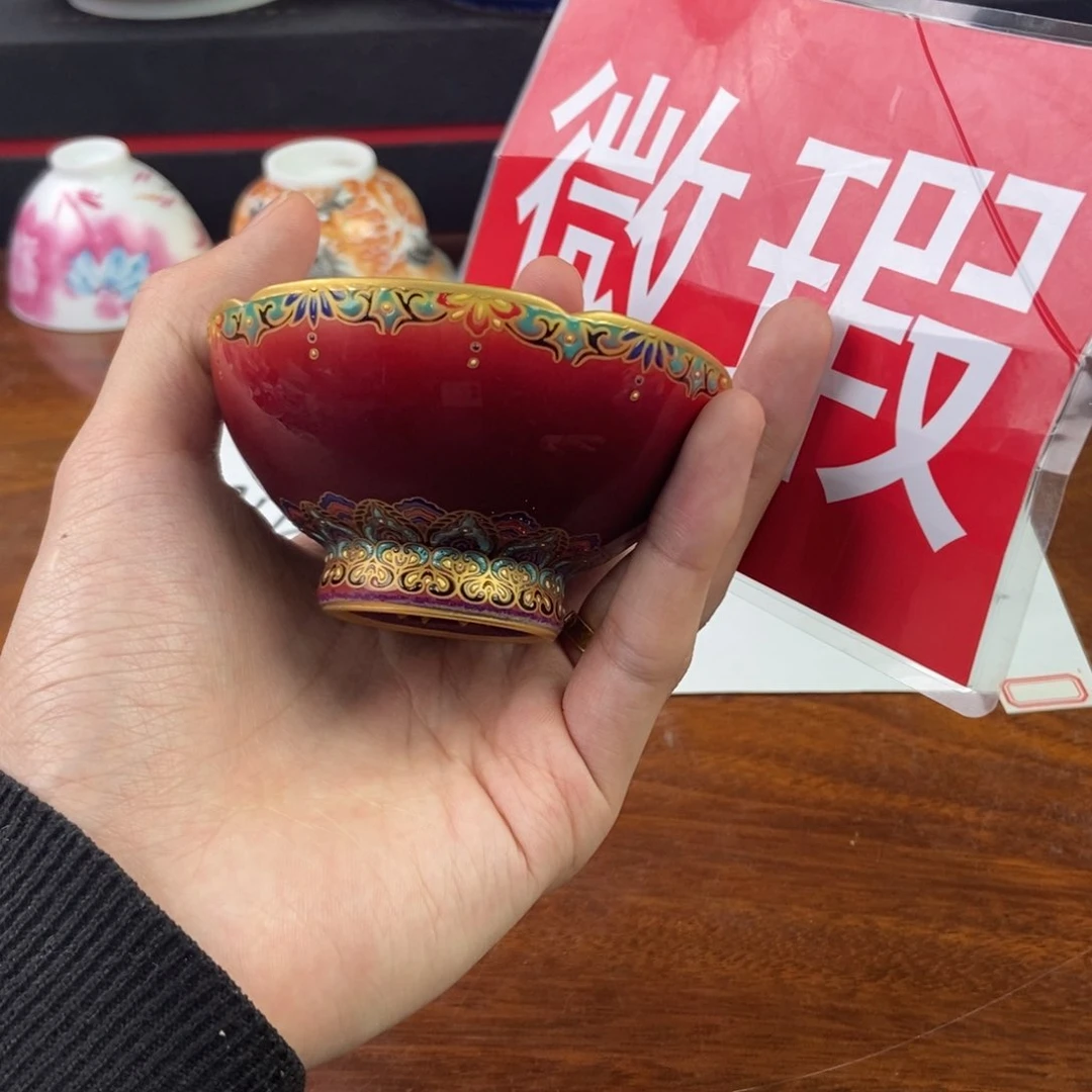 杯景德镇手绘陶瓷艺术