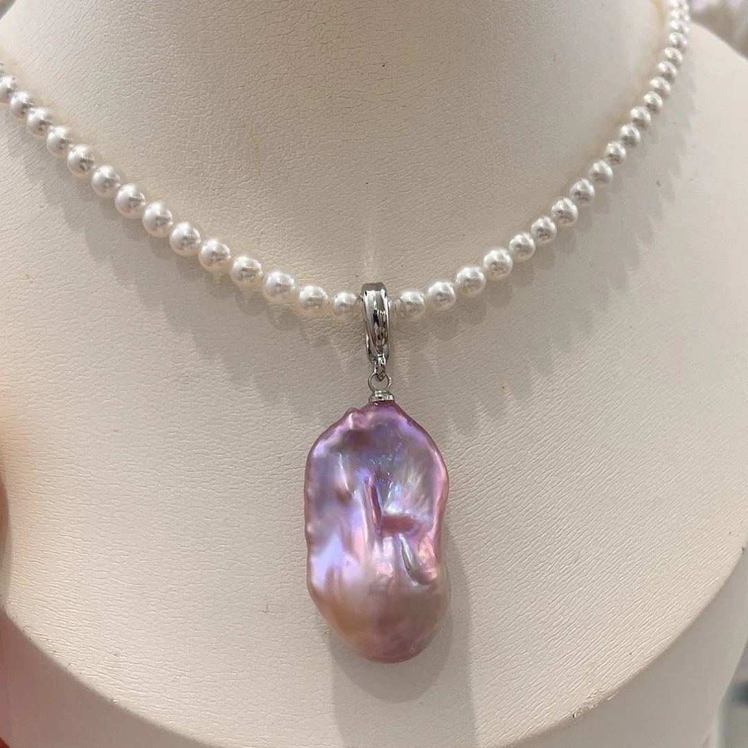 爱***娅天然淡水珍珠巴洛克淡水珍珠未镶嵌