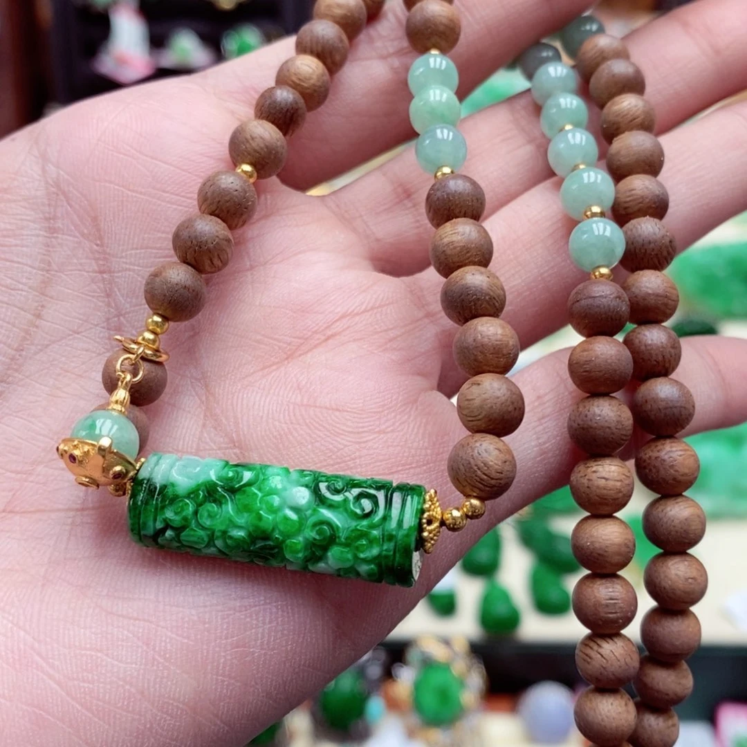 颈饰未镶嵌翡翠翡翠吊坠