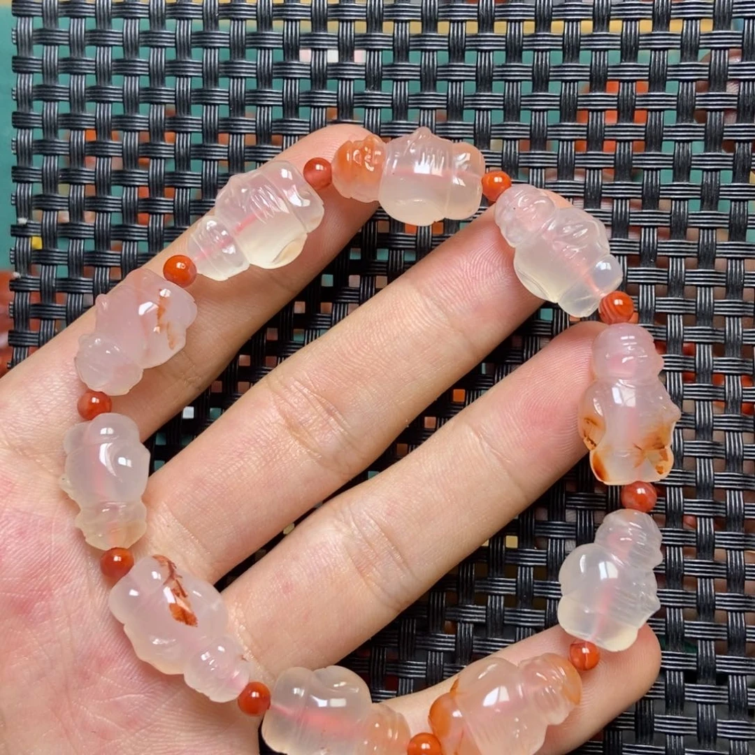 未镶嵌手串南红玛瑙