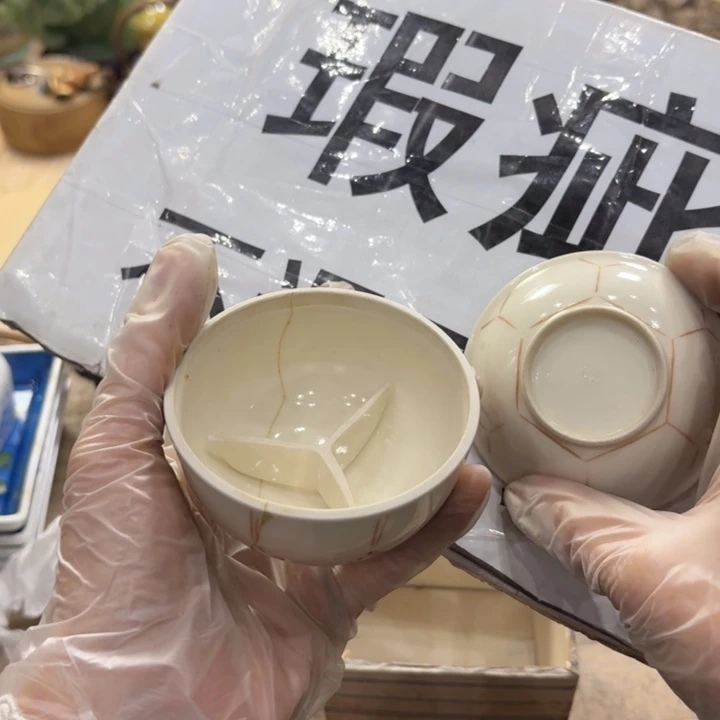 陶瓷古美术置物摆件