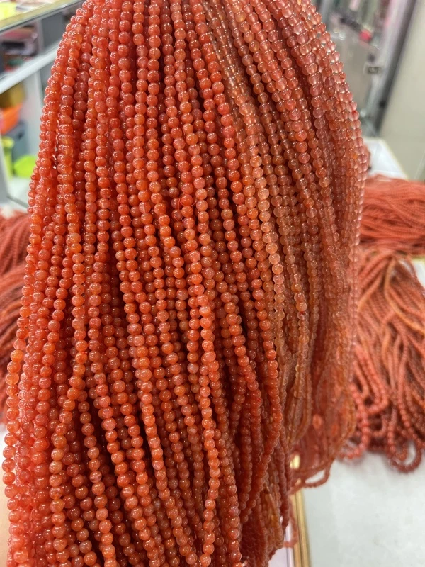 6A天然川料南红玛瑙多圈