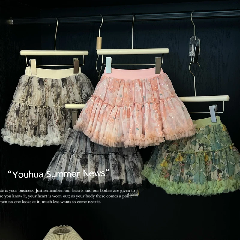 【尝新自选】尤画原创设计新款夏季女童夏装凸凸裙连衣裙66666