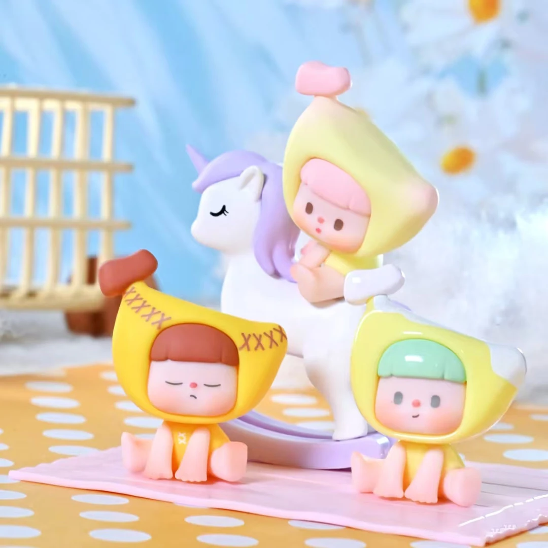 可可【拆盒】不二蕉小可爱系列萌粒（许愿）潮玩盲盒代拆