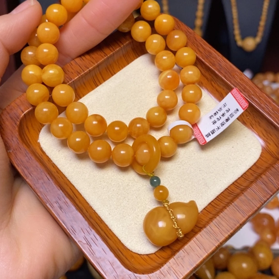 【闪购商品】蜜蜡手链未镶嵌手串