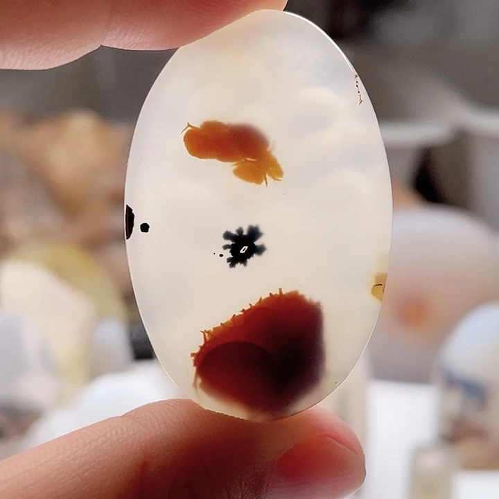 玛瑙/玉髓未镶嵌吊坠(不含链)