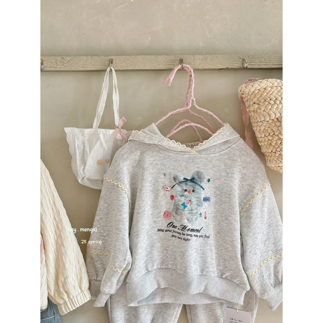 萌希·25春~韩版套装M320（灰色）