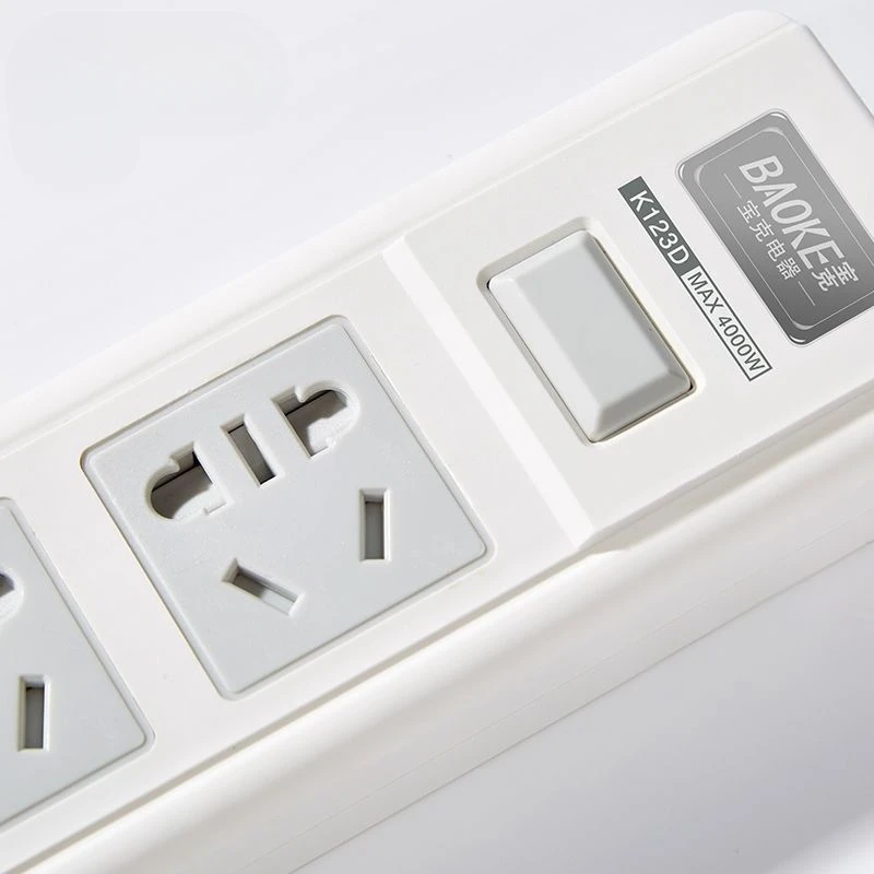 大功率接线板/插线板16A热水器4kw空调插座国标3c认证漏电保护