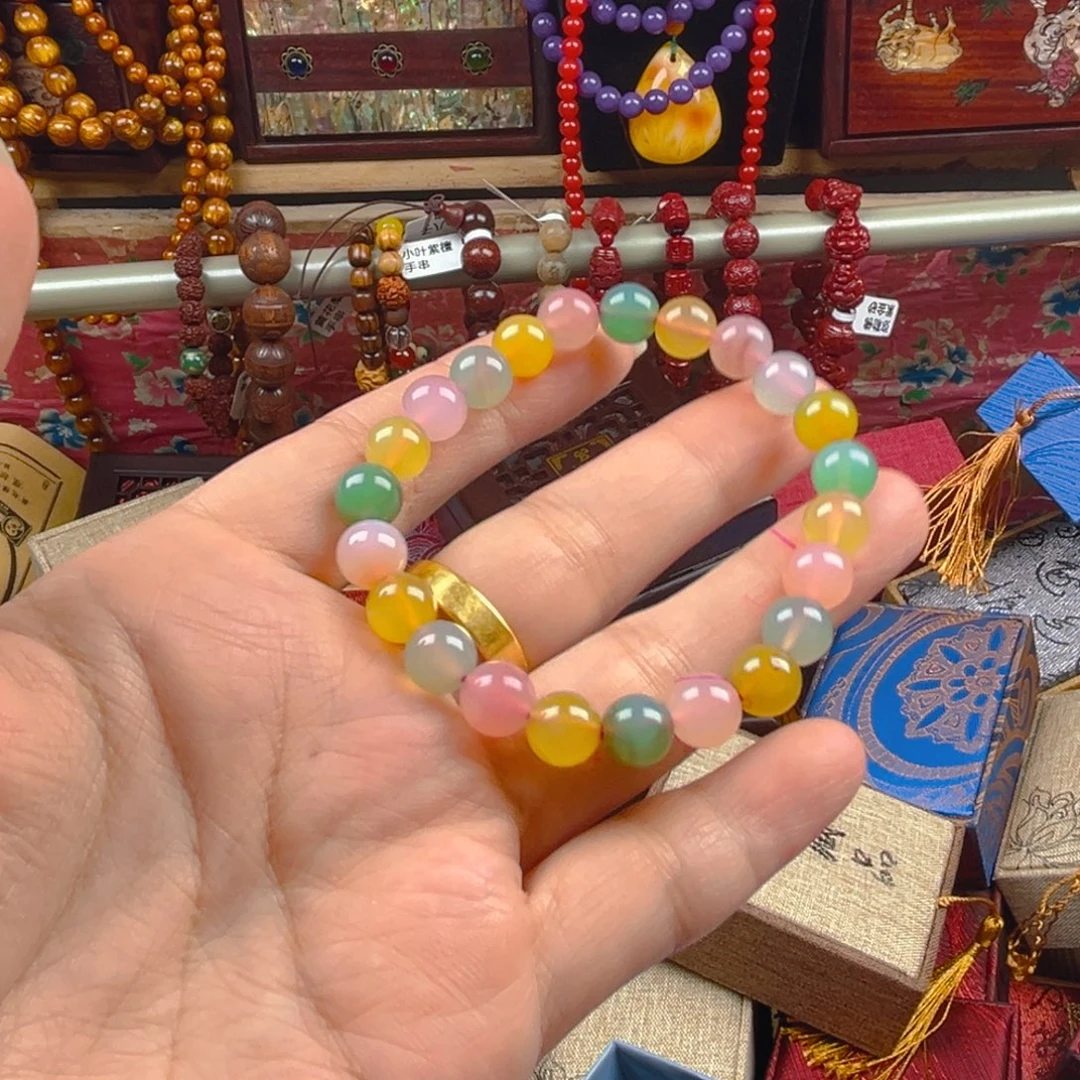 未镶嵌手链和田玉（糖玉）