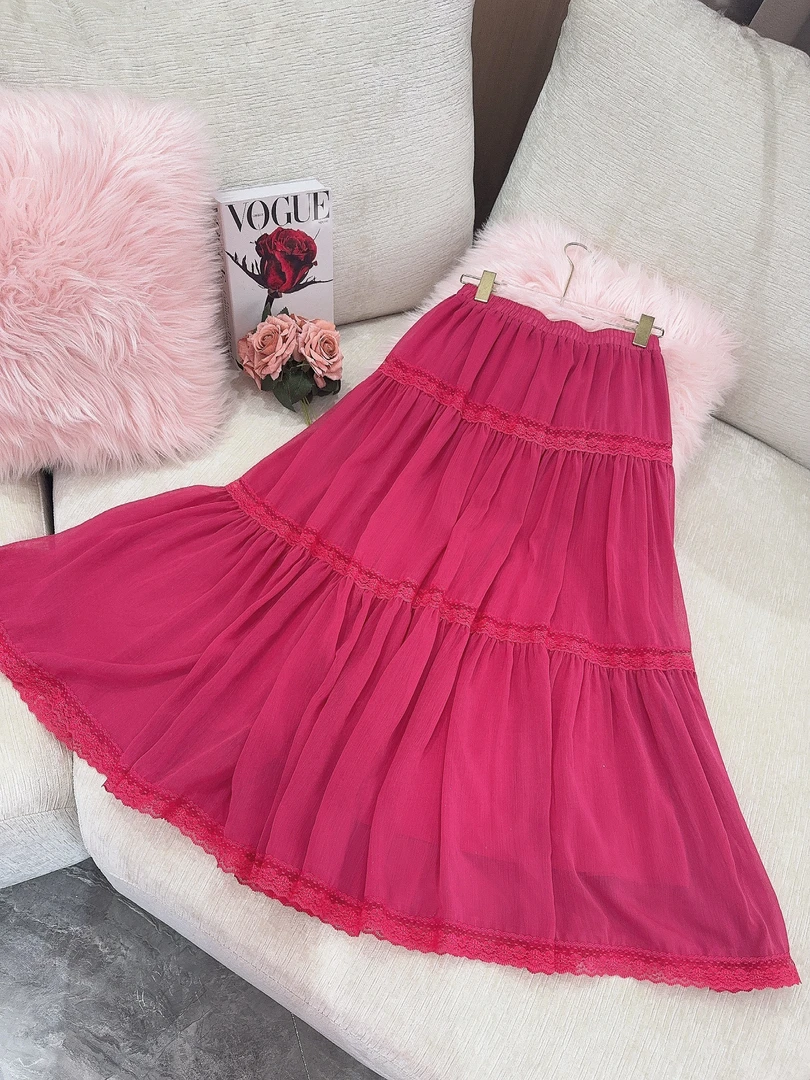 DC【玫瑰之都】时尚裙子显瘦气质秋冬简约百搭修身半裙