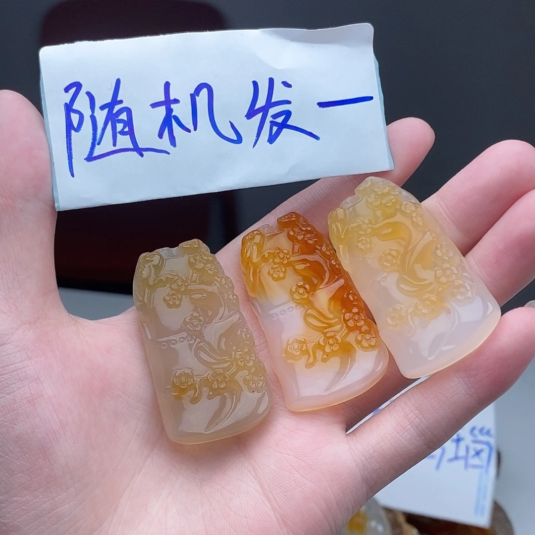 玛瑙/玉髓未镶嵌颈饰