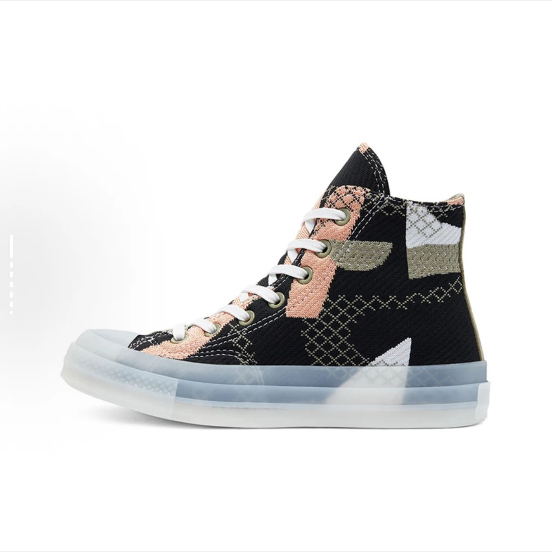 Converse  All Star 1970s 车缝线  中帮 帆布鞋 女款 570273c