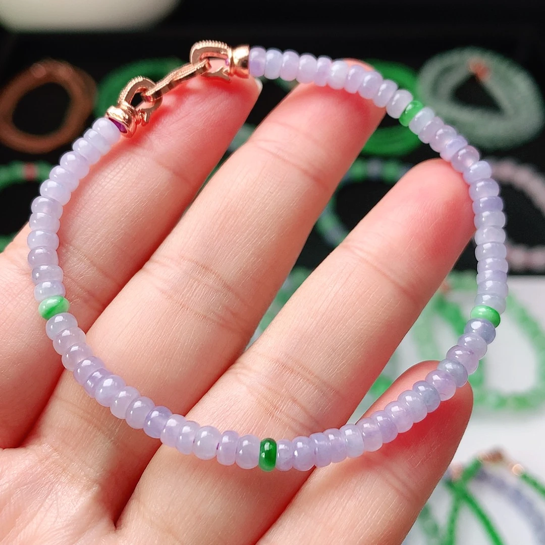 翡翠未镶嵌手链翡翠