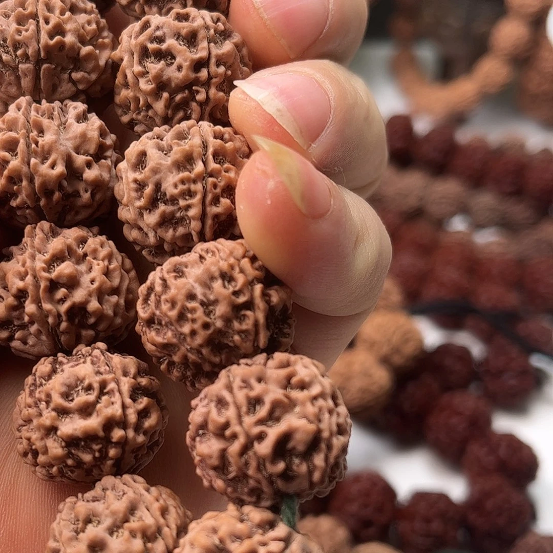 金刚菩提手串21细纹蜂窝