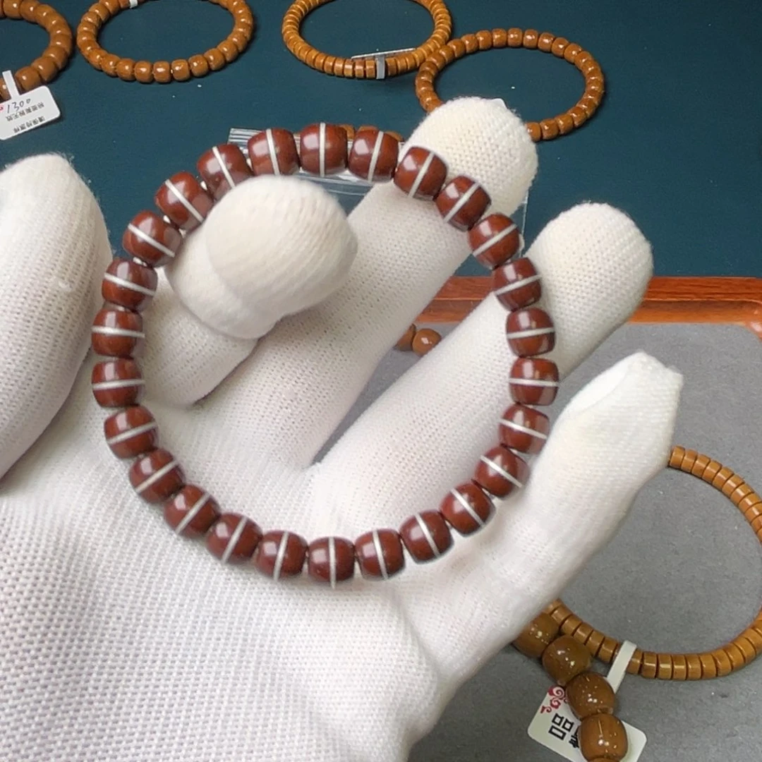 紫金鼠手串8尺一线鼠