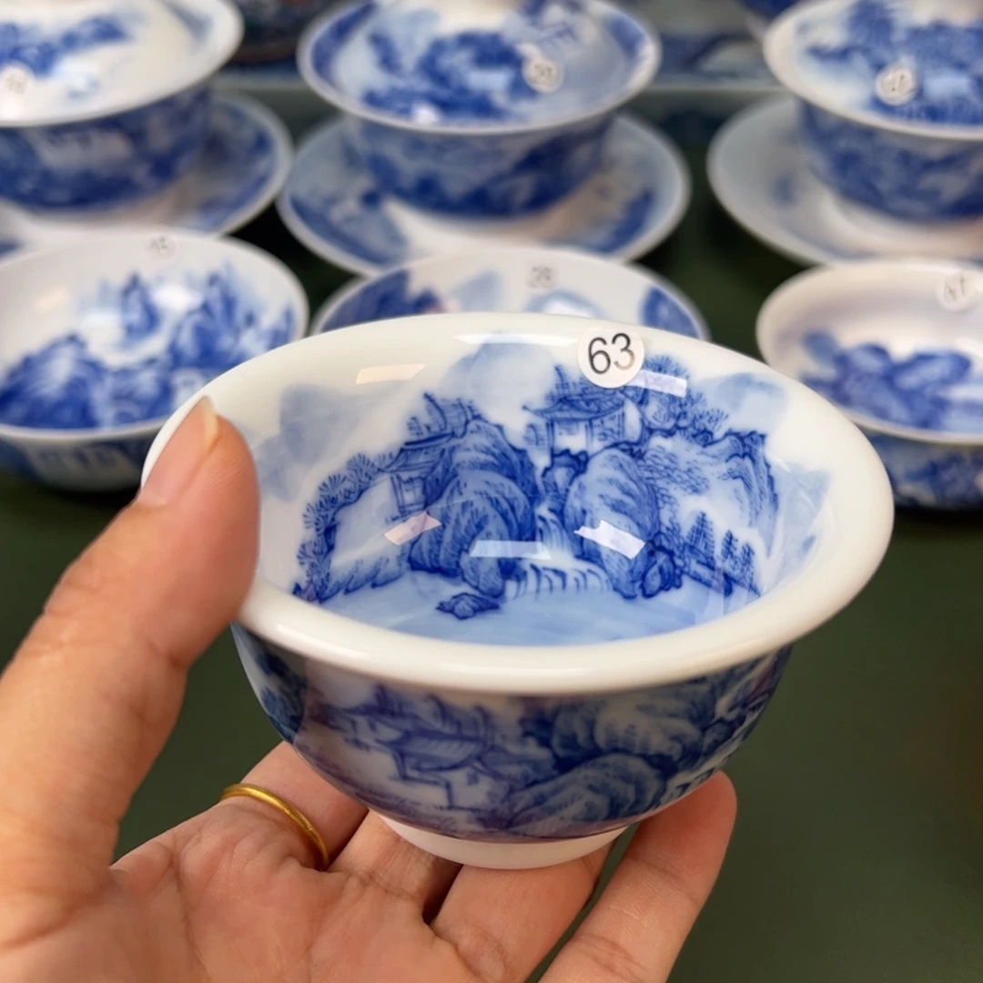 木木景德镇纯手工纯手绘茶具67