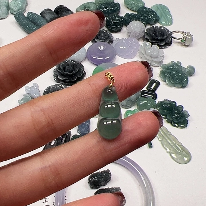 翡翠未镶嵌戒指11111111111