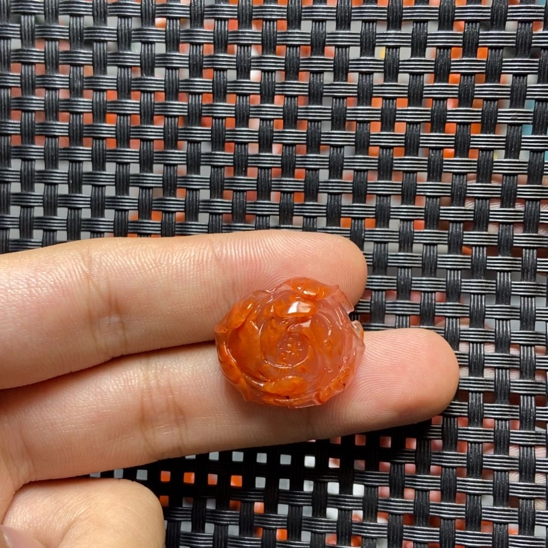 南红玛瑙未镶嵌吊坠(不含链)