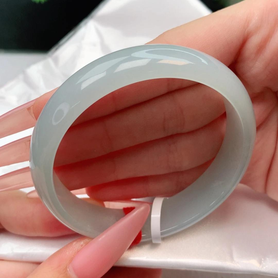 未镶嵌手镯翡翠正圈59