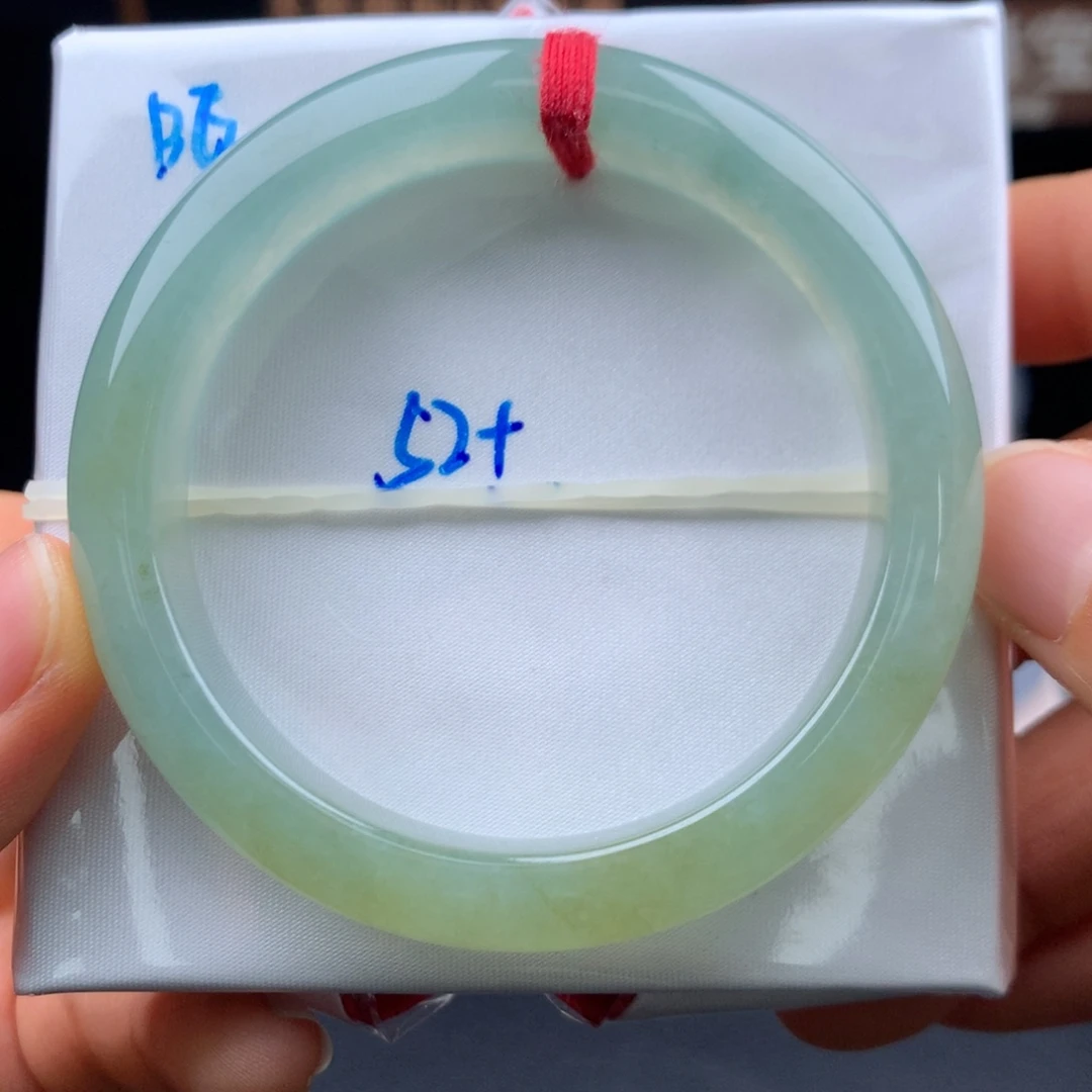 翡翠手镯未镶嵌冰蓝➕冰黄