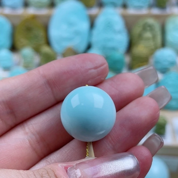 绿松石未镶嵌珠宝奇石