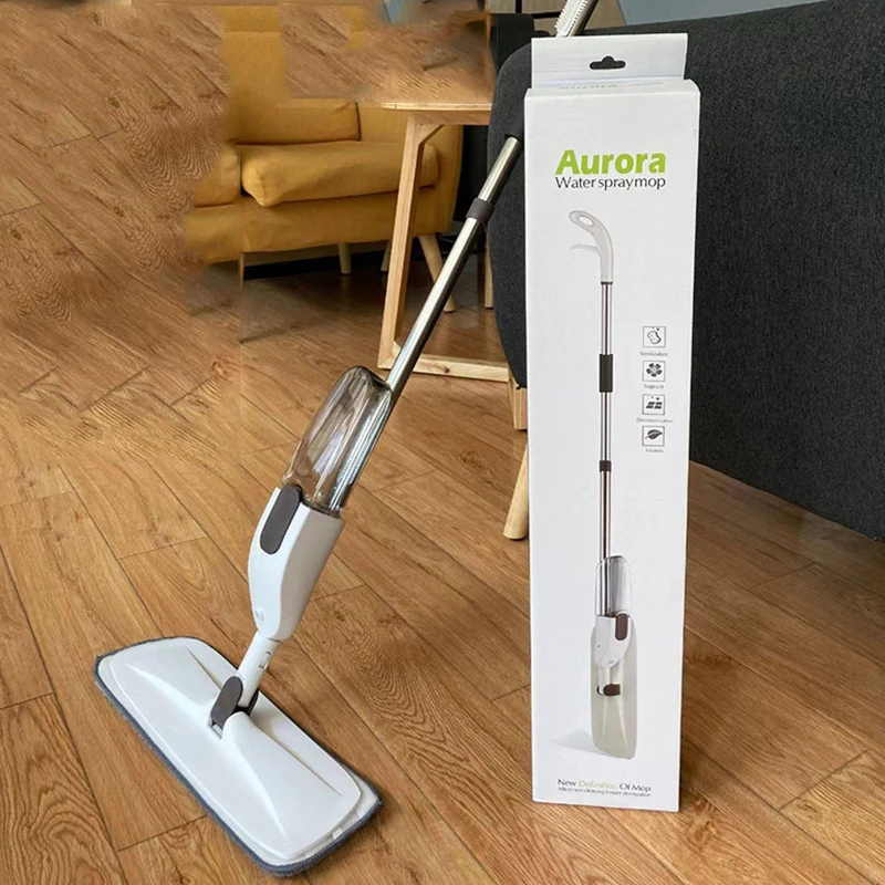 【新疆包邮】免洗拖把家用懒人喷水平板拖把干湿两用旋转手持平拖