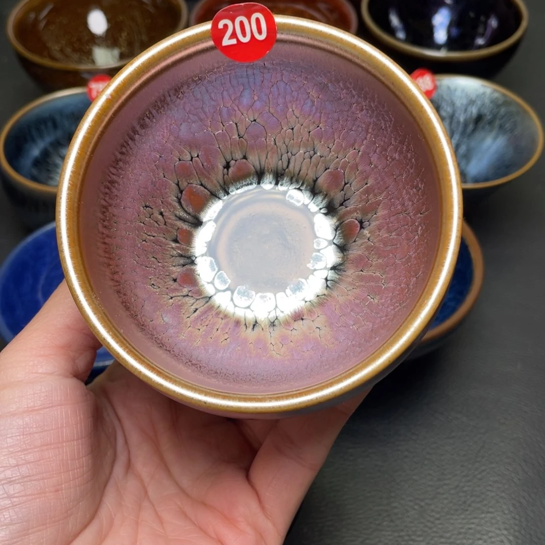 茶盏皮**爷200 建窑建盏茶盏