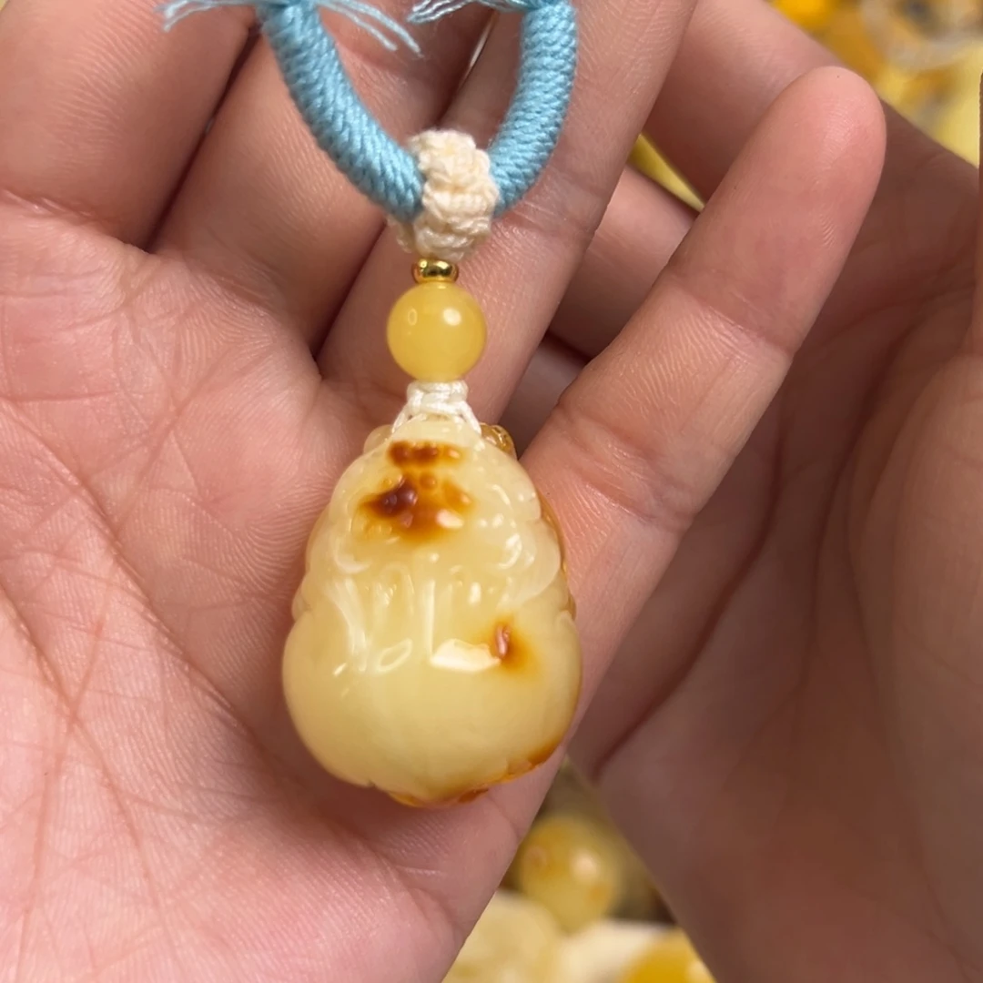 蜜蜡未镶嵌裸石蜜蜡