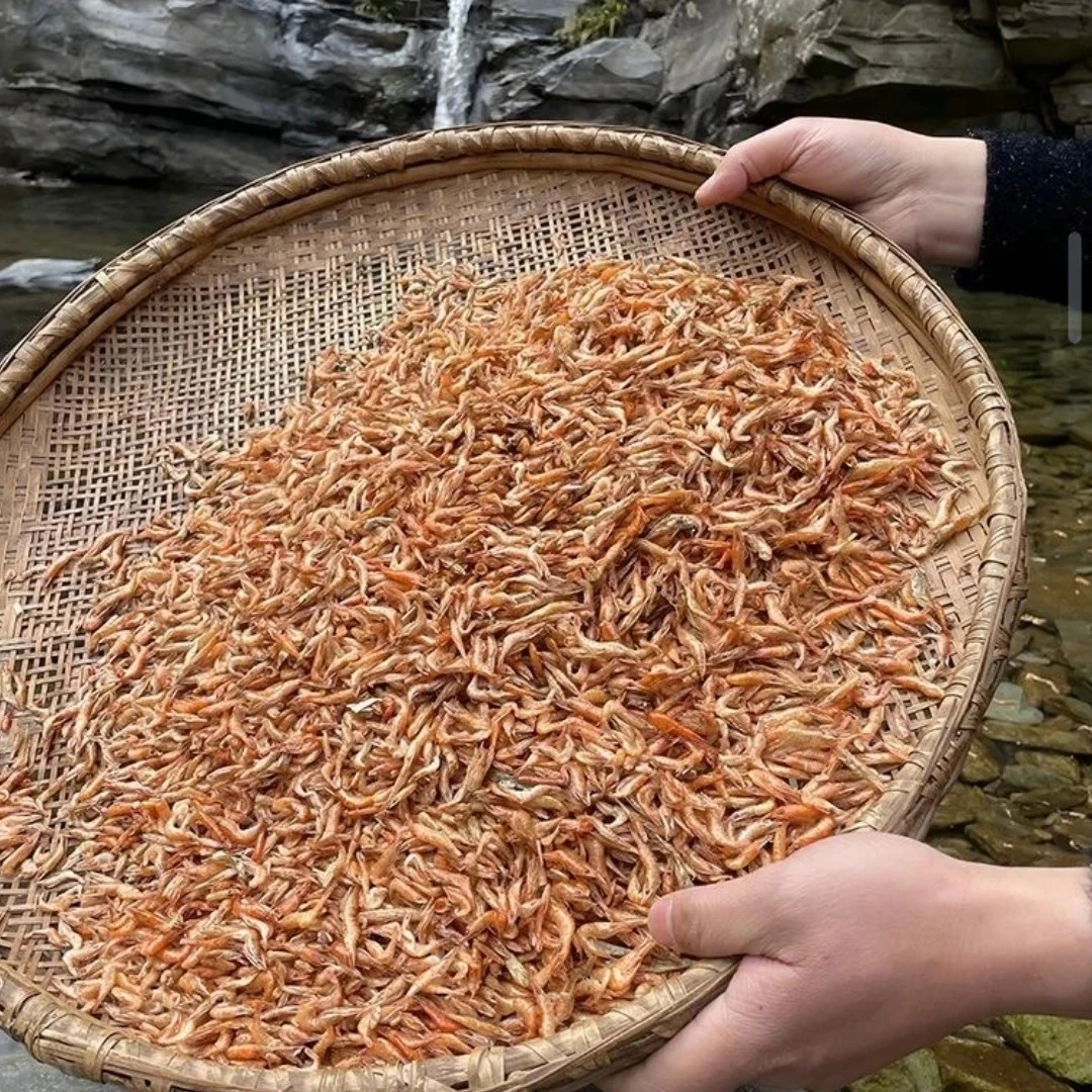 湘西农家本地小虾米无油无盐