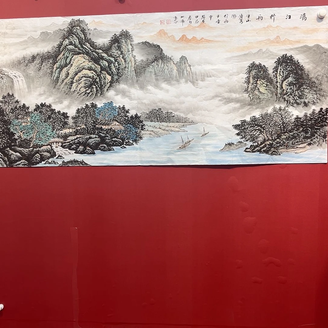 国画手绘国画作品