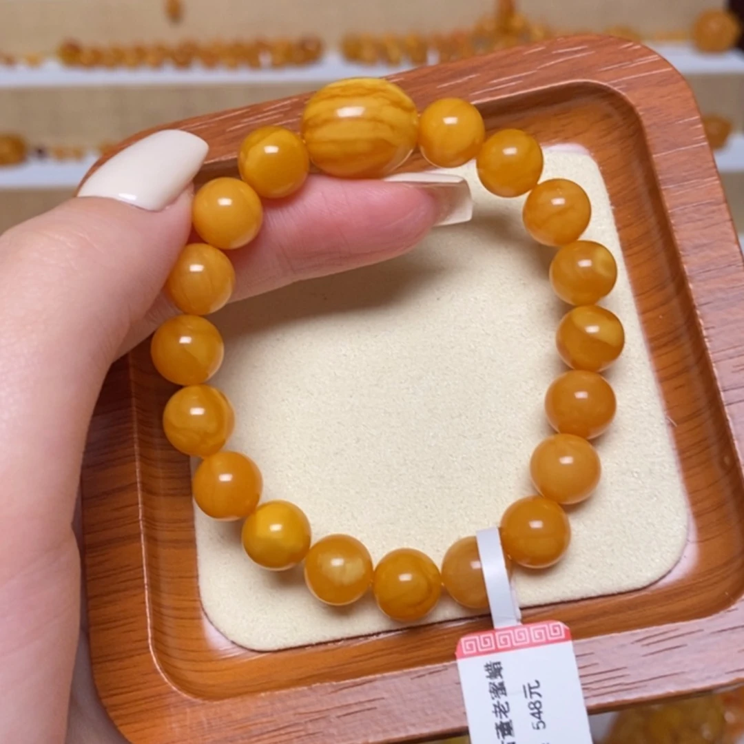 【闪购商品】未镶嵌蜜蜡手链手串