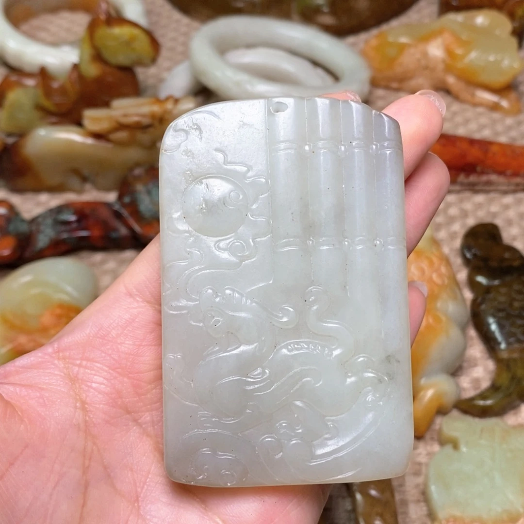 白玉菩提吊坠白玉菩提白玉菩提摆件