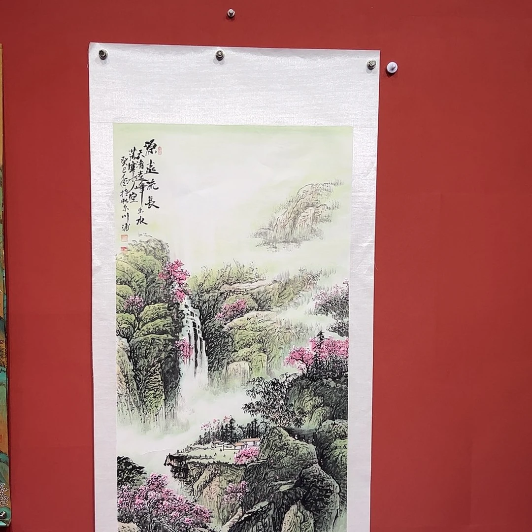 国画李川浦画家的作品