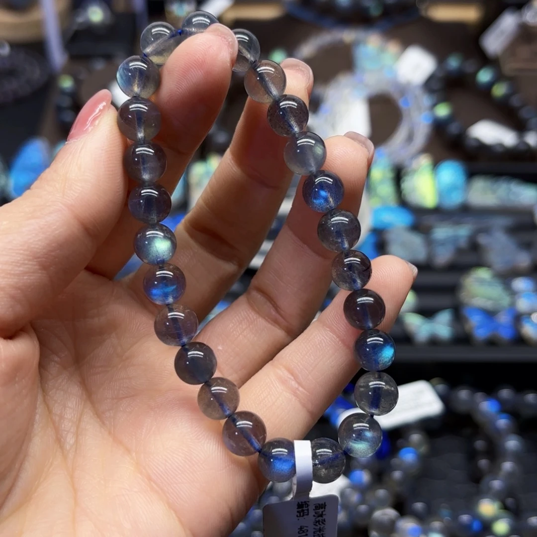 长石手链未镶嵌山****e8.2左右