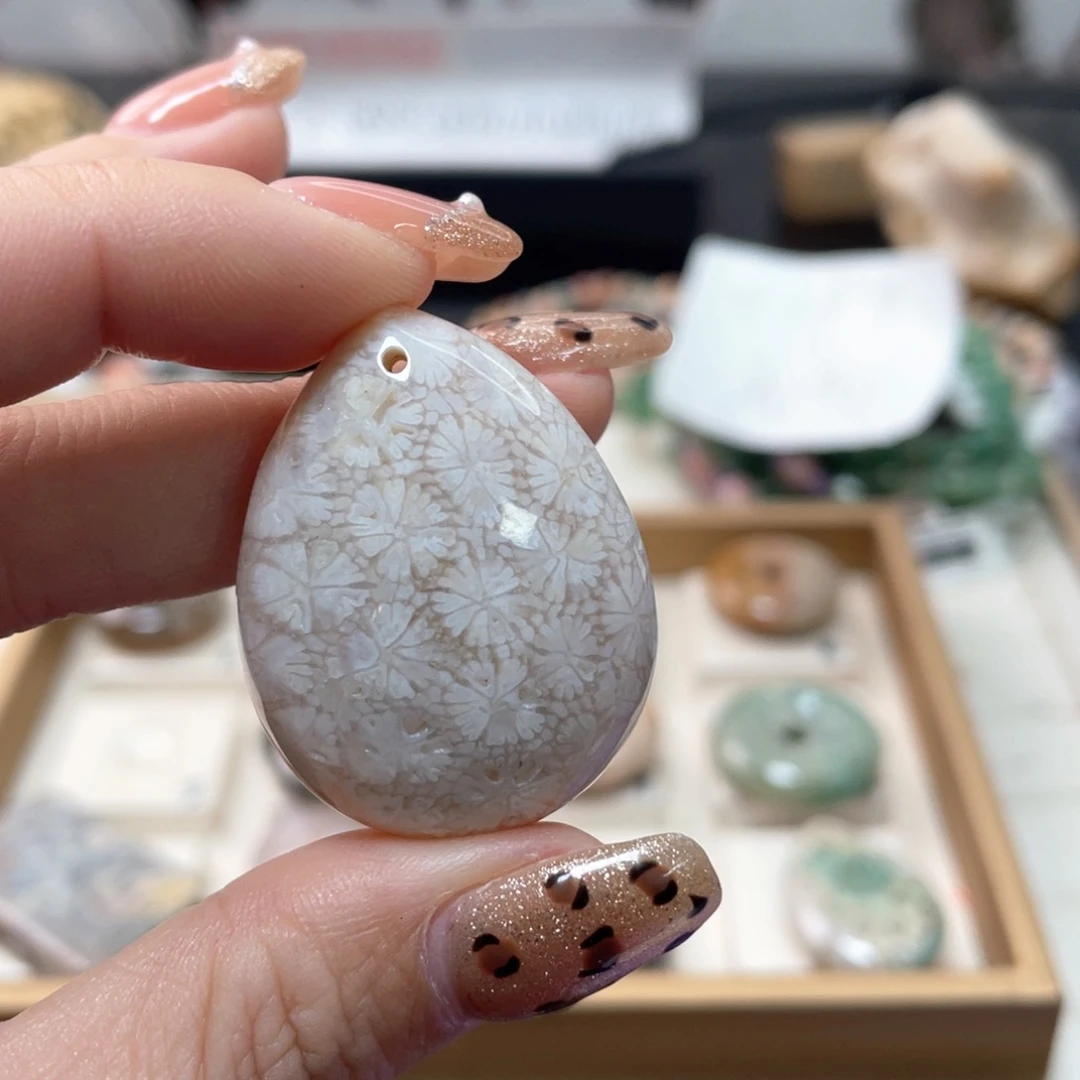 硅化珊瑚（珊瑚玉）手链未镶嵌萌*儿599