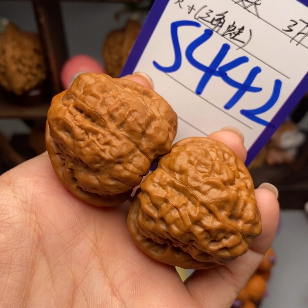 吊坠文玩核桃三角蛙37
