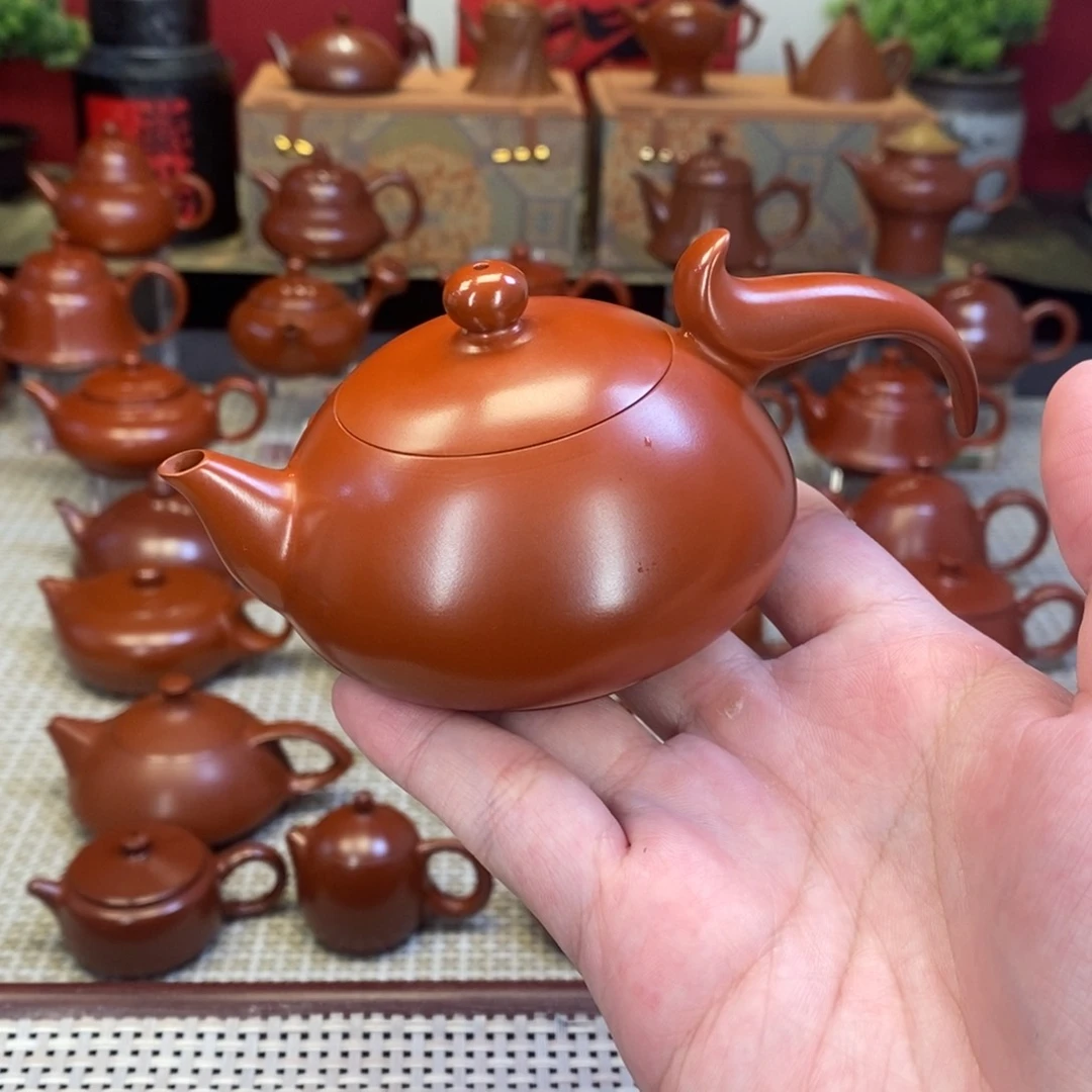 茶壶紫砂潮州手拉壶手拉壶