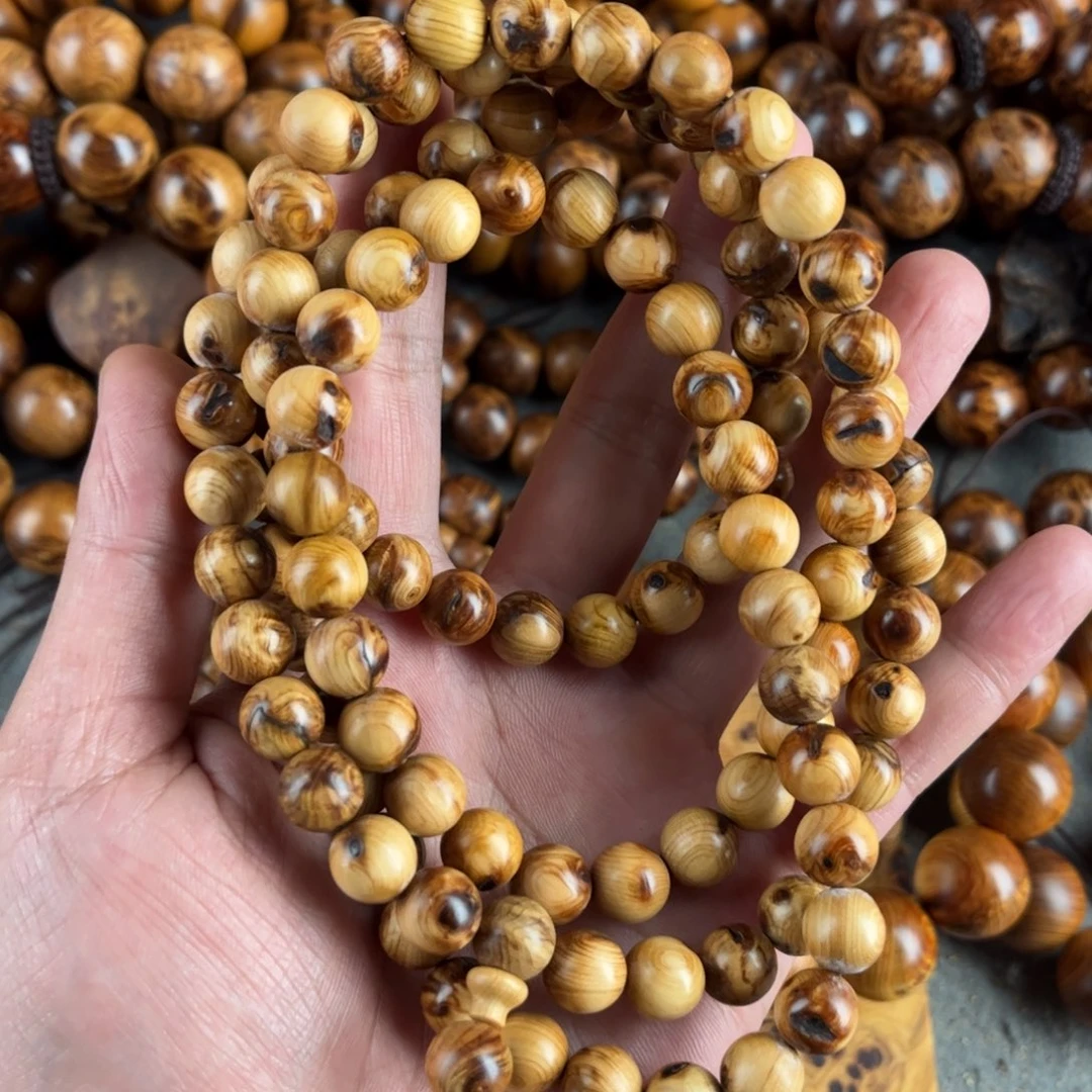 手串/手链柏木（崖柏）1.0瘤疤碳化