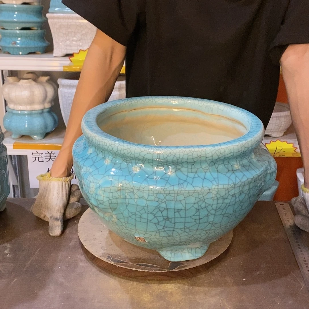 ╰****︶瑕疵花盆花盆里的
