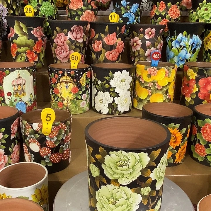 景德镇精品博采美盆12.5/14