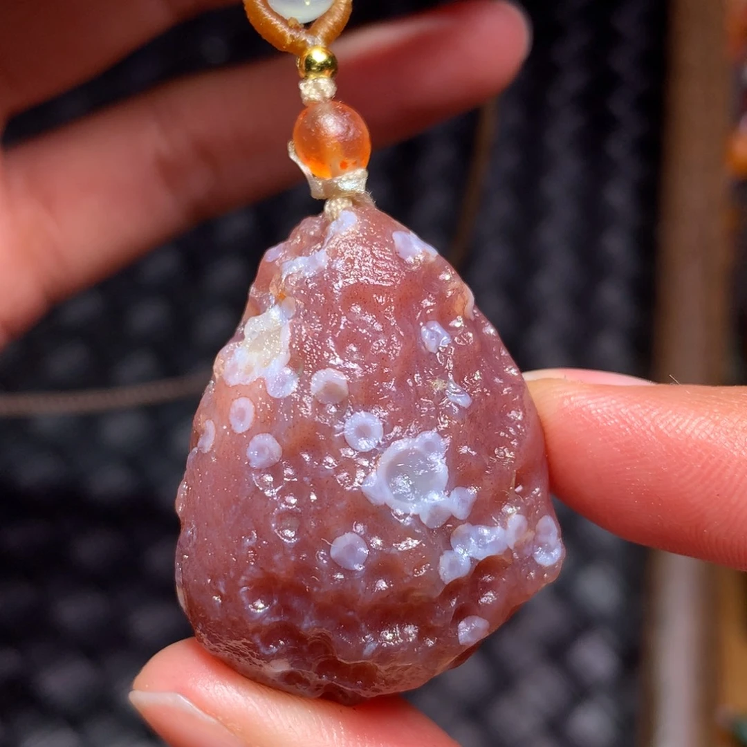 未镶嵌玛瑙/玉髓珠宝半成品