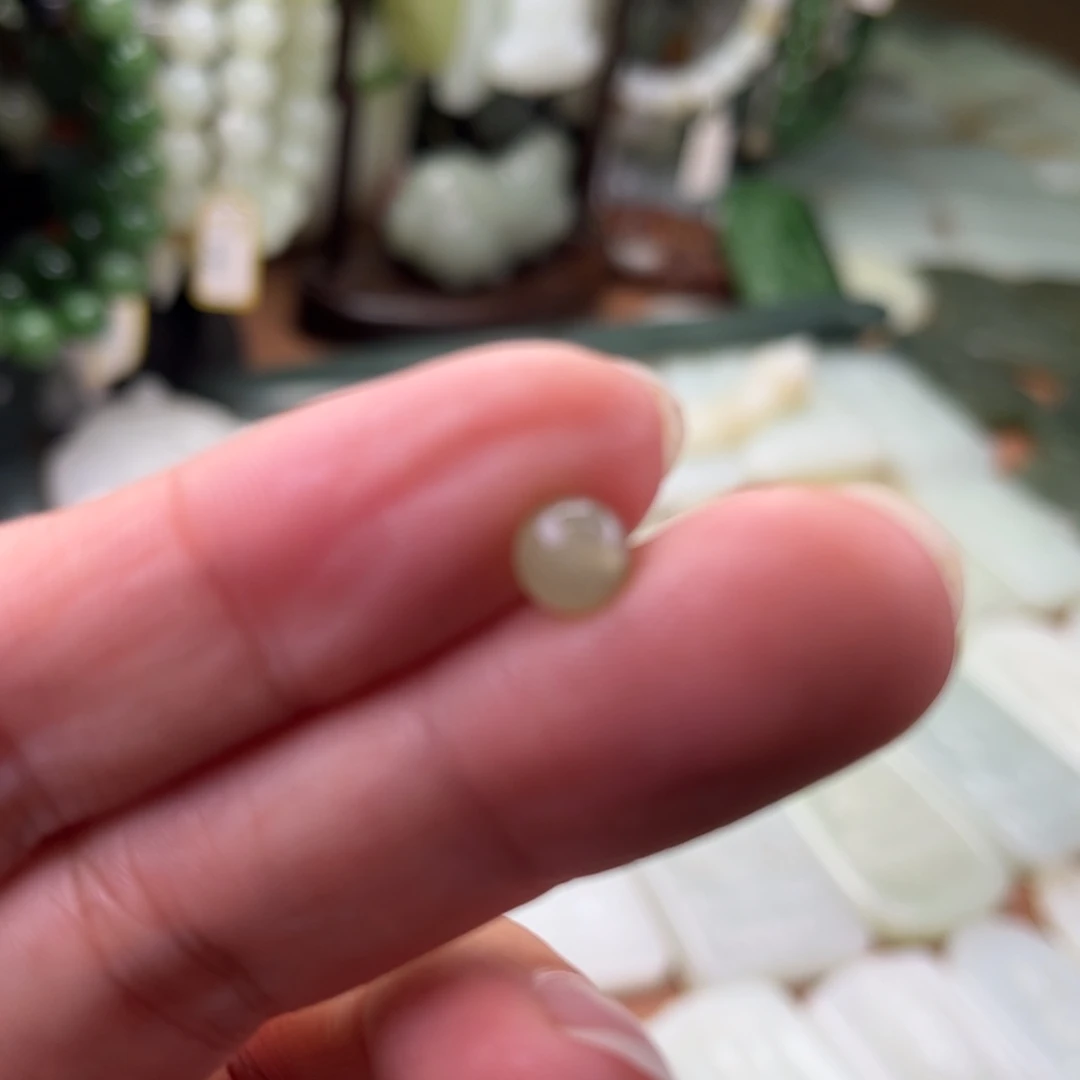 匠***道和田玉未镶嵌吊坠(不含链)